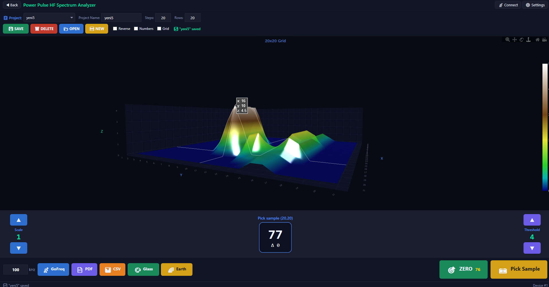 DeepScan 200 Yeraltı Görüntüleme Cihazı - CW Radar Metal Dedektör